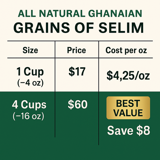 GRAINS OF SELIM – Digestive Powerhouse & Lung Congestion Support | Naturally Sun-Dried | Peppery Pods for Teas, Soups &  Stews | FREE U.S. Shipping